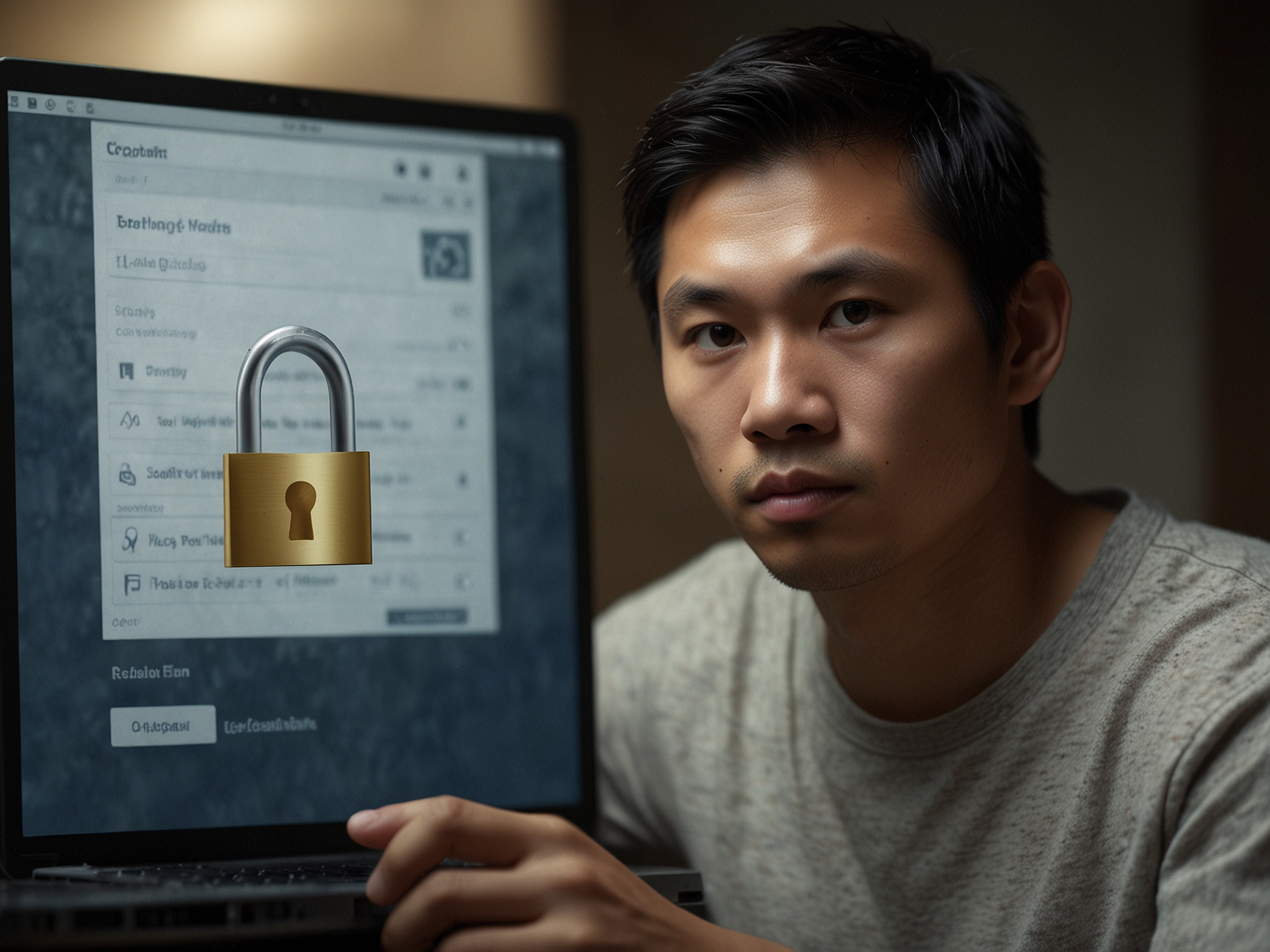 Secure login access at Khm777